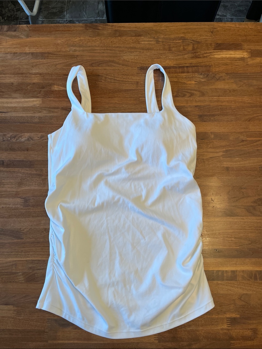 CRZ YOGA Butterluxe Maternity Square Neck Tank Top